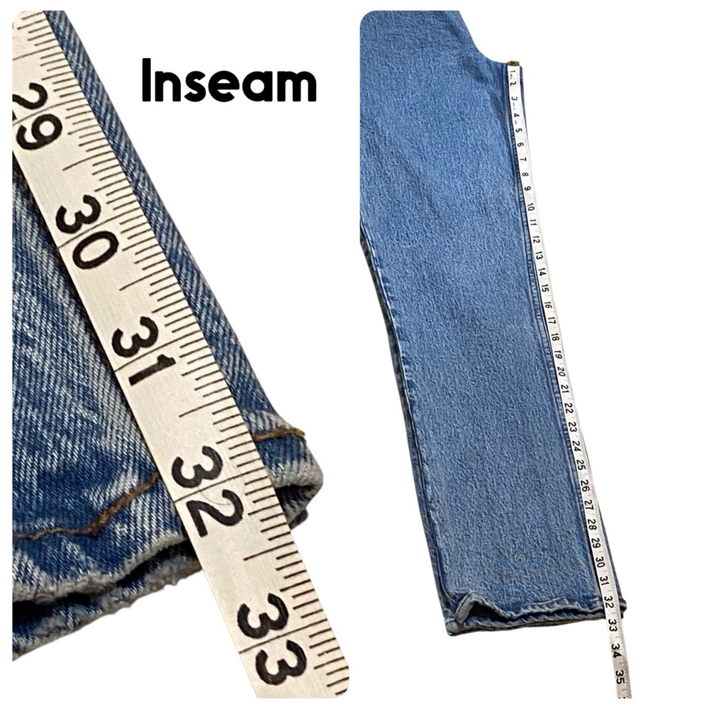 Abercrombie Fitch Jeans The 90s Stright Ultra High Rise Blue Women’s 26 Long - Picture 8 of 14